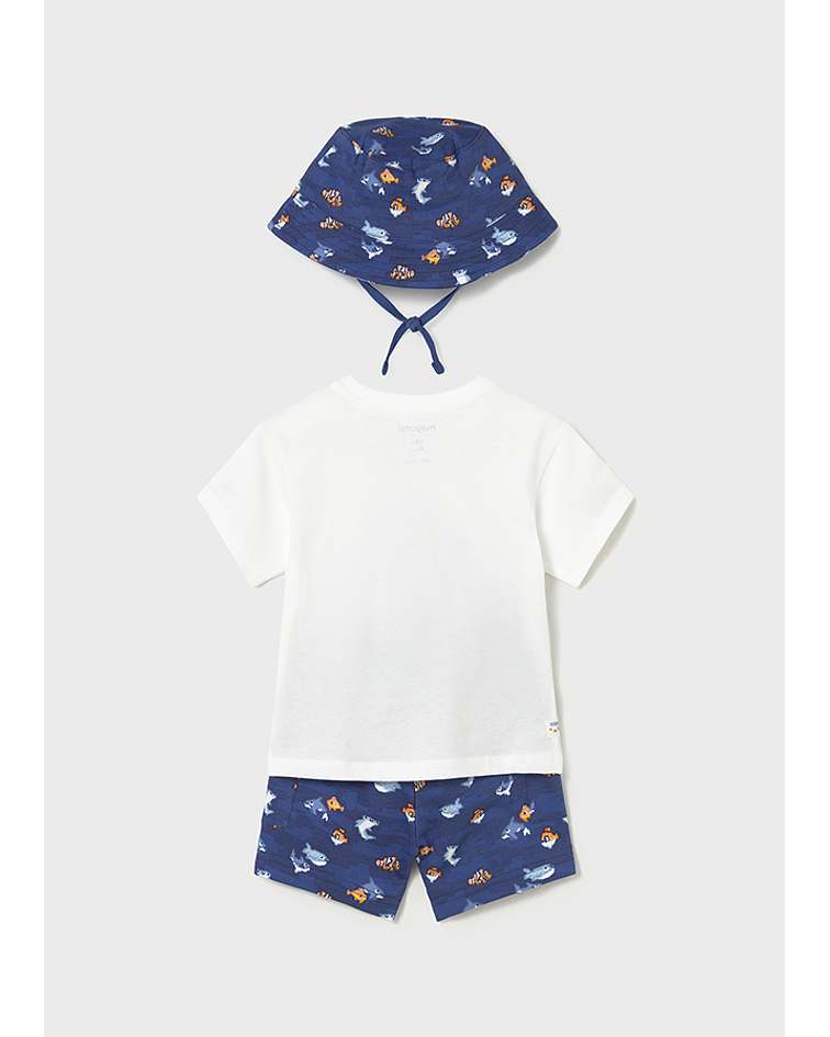 Conj. malha print c/ bucket