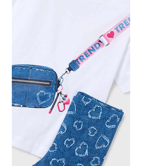 Conj. leggings flare