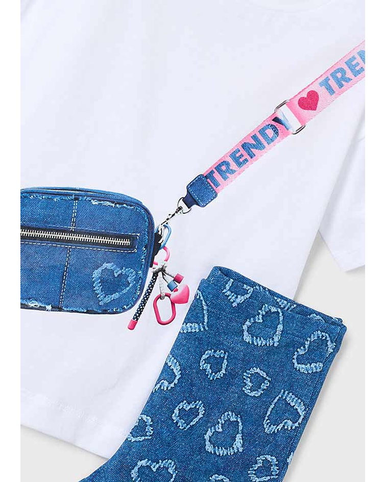 Conj. leggings flare