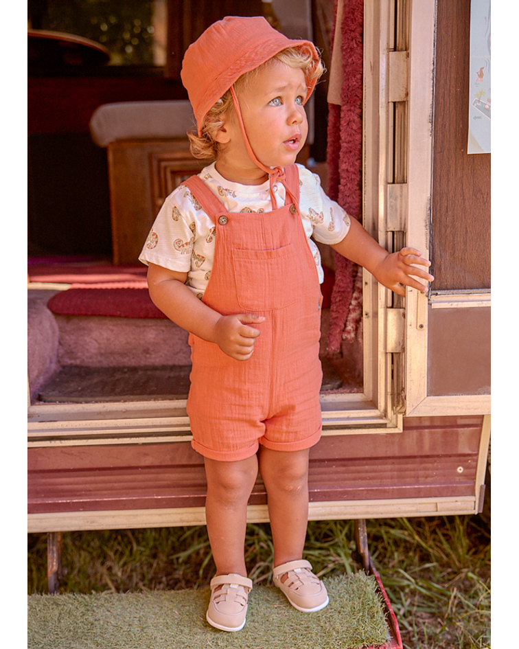 Conj. jardineira 3 peças