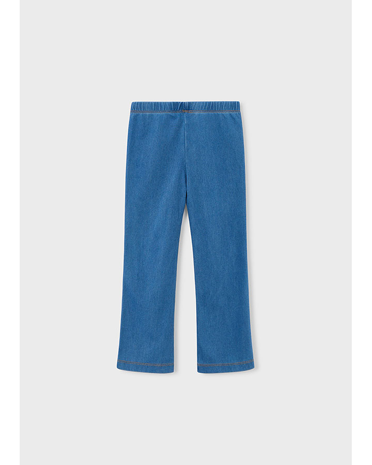 Legging flare com bolsos