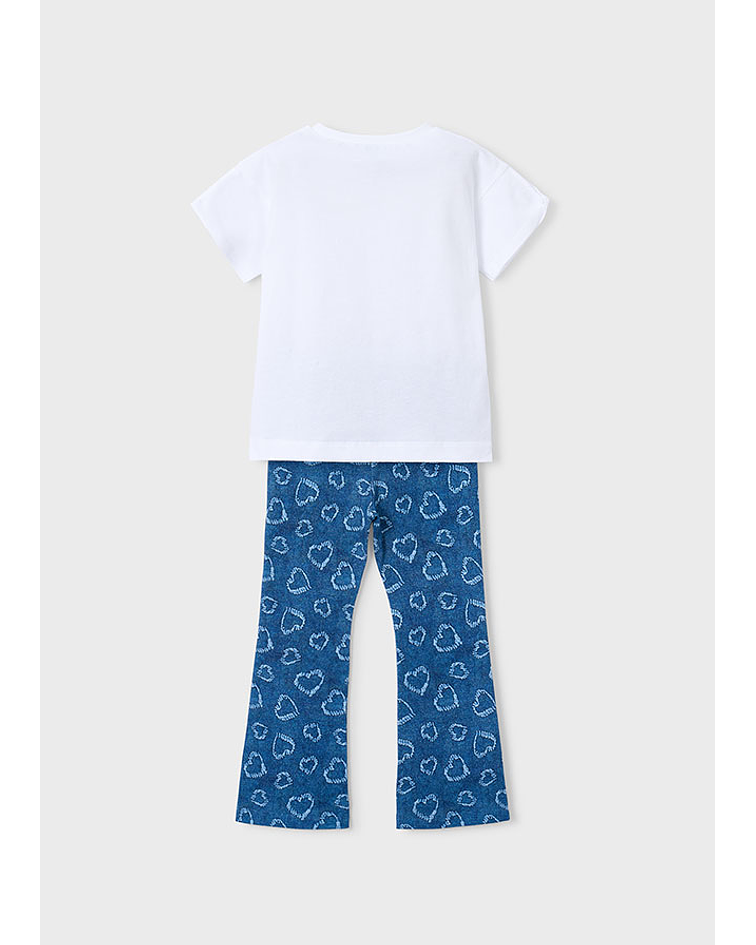 Conj. leggings flare