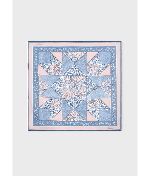 Camiseta m/curta lenço