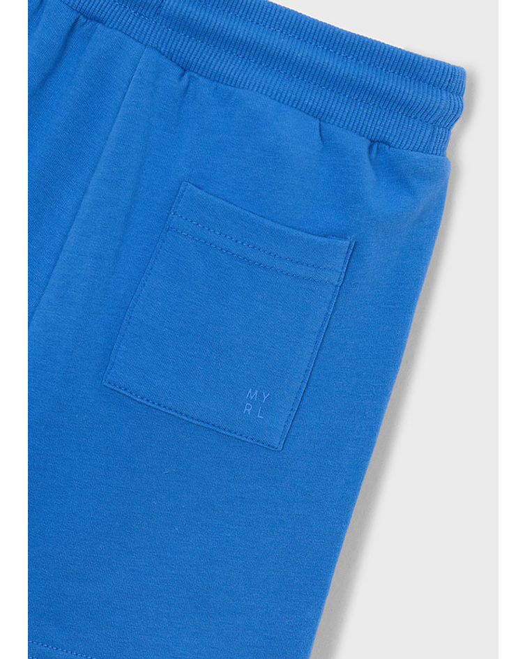 Bermuda felpa basica