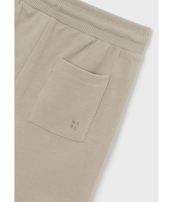 Bermuda felpa basica