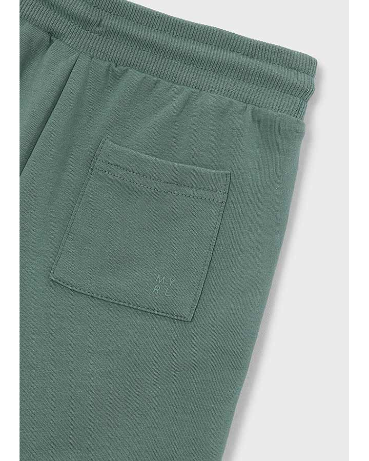 Bermuda felpa basica