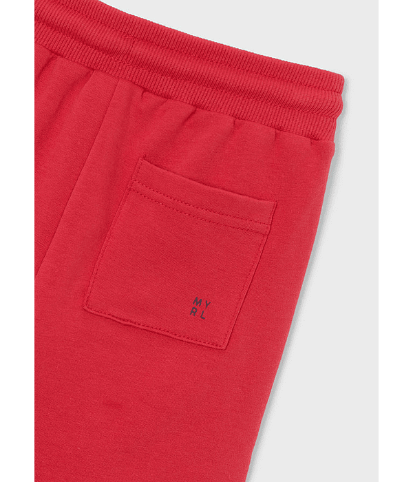 Bermuda felpa basica