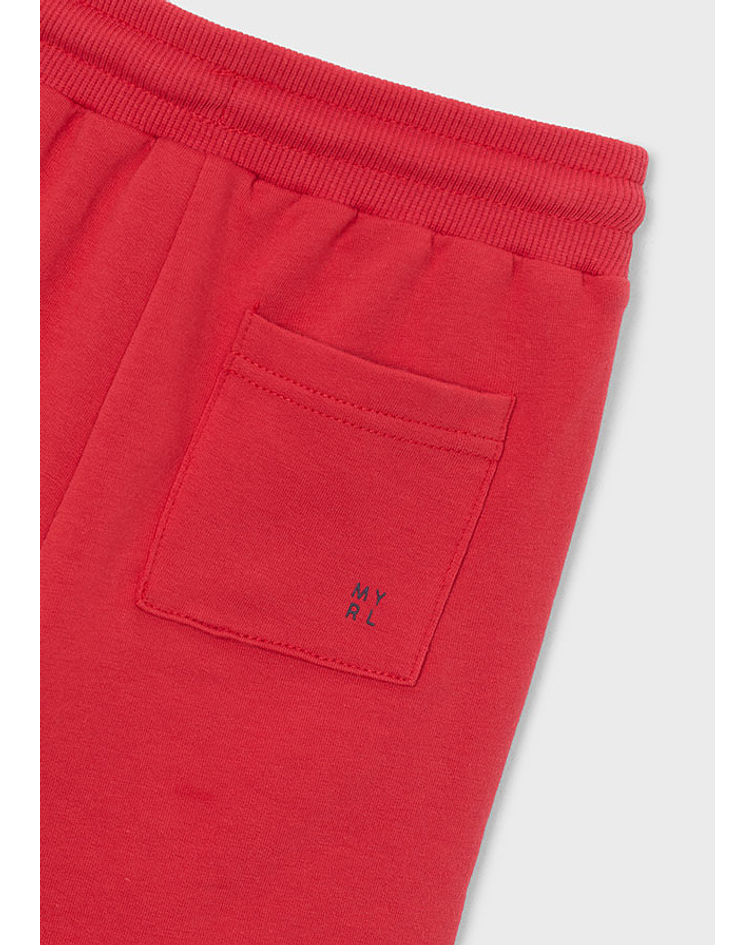 Bermuda felpa basica