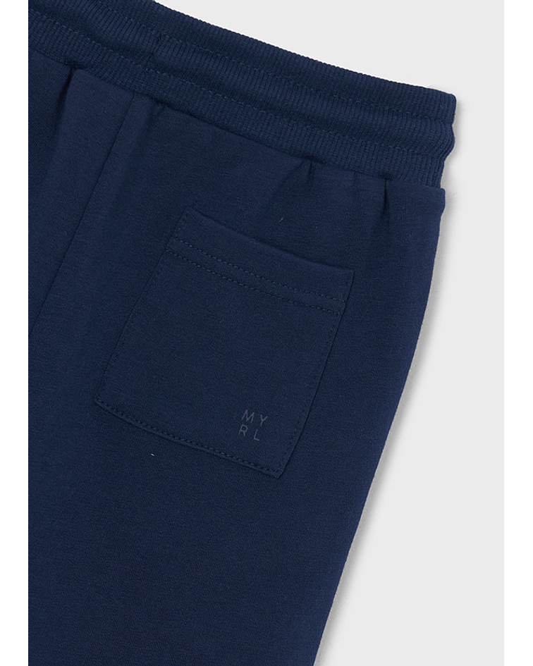 Bermuda felpa basica