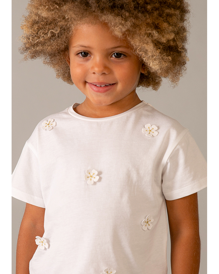 Camiseta aplicações