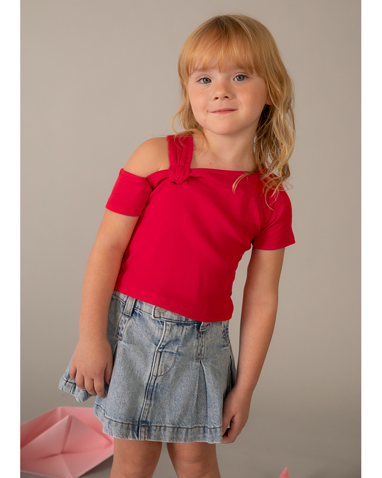 T´shirt assimetrica