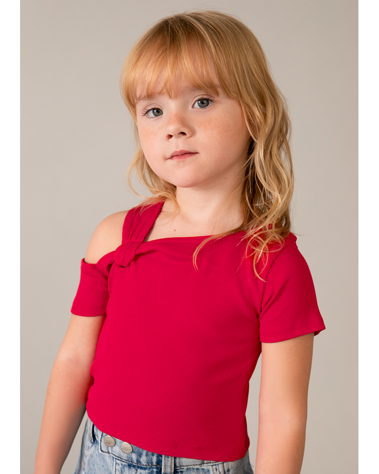 T´shirt assimetrica