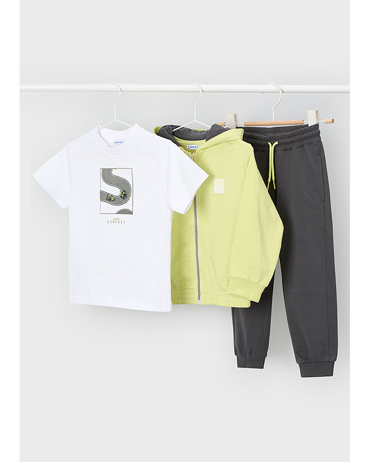 Fato treino 3 peças c/ t´shir