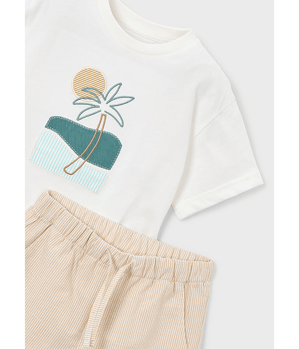 Cnj. bermuda seersucker