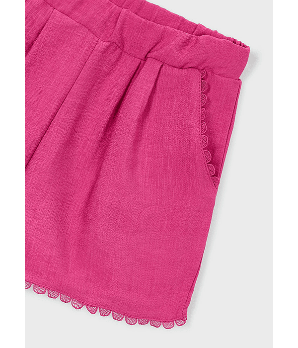 Calças curtas c/ cordões