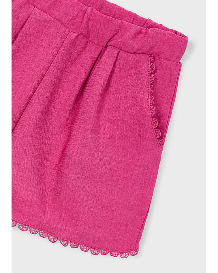 Calças curtas c/ cordões