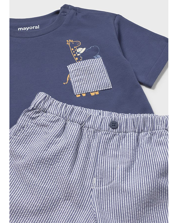 Cnj. bermuda seersucker