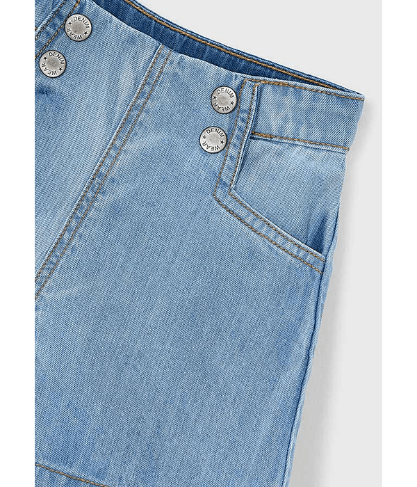 Bermuda denim fluida