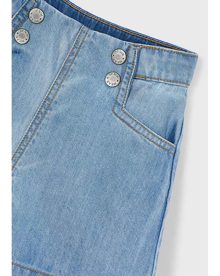 Bermuda denim fluida