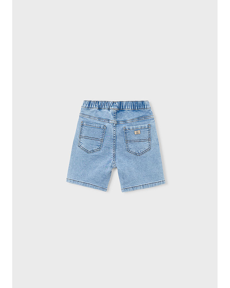 Bermuda soft denim jogger