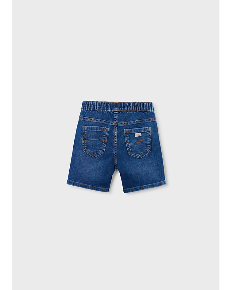 Bermuda soft denim jogger