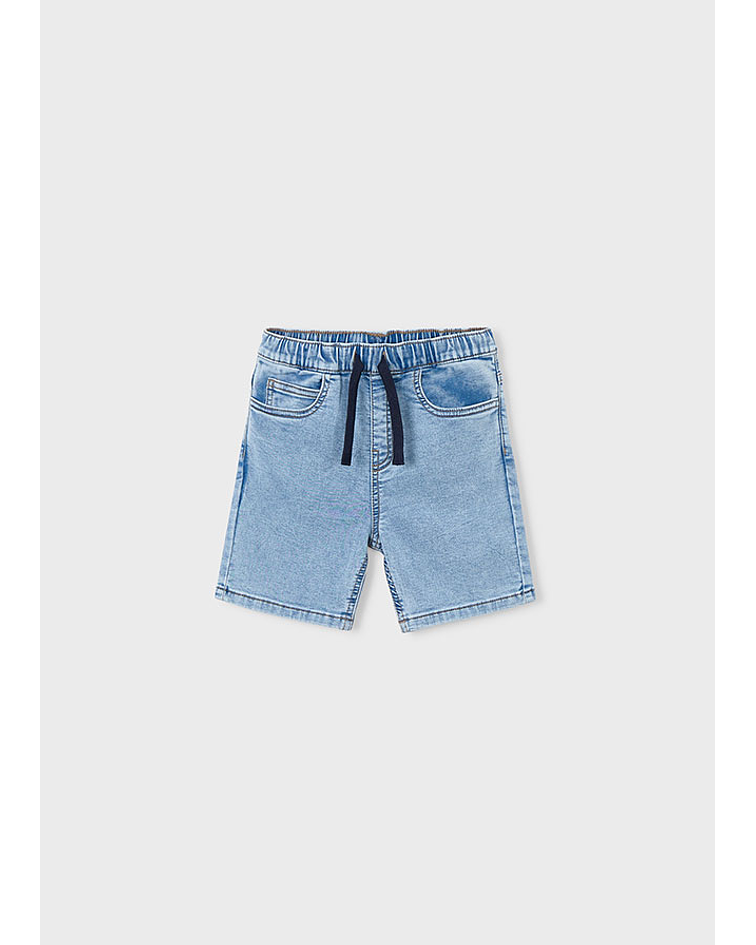 Bermuda soft denim jogger