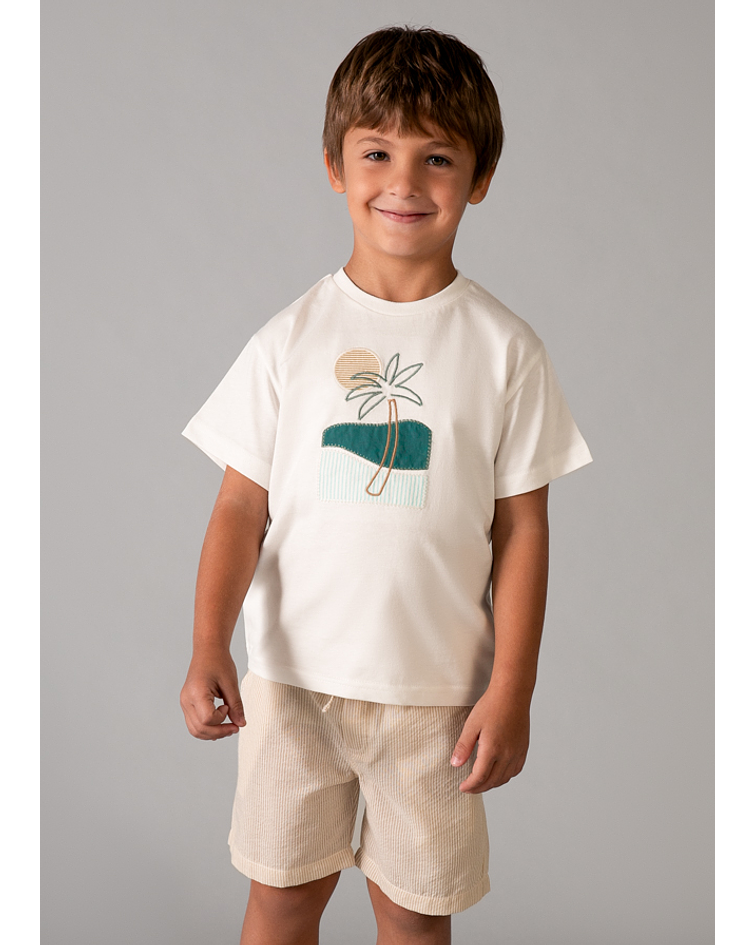 Cnj. bermuda seersucker