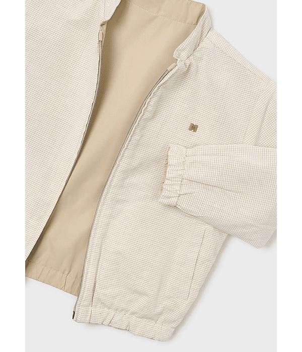 Blusão reversível linho