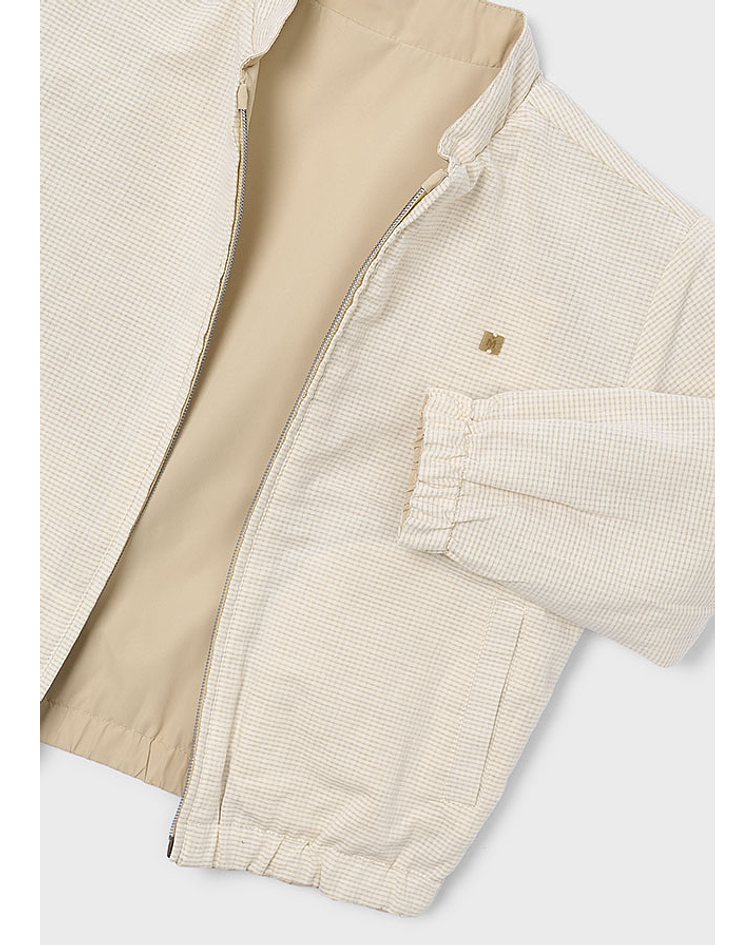 Blusão reversível linho