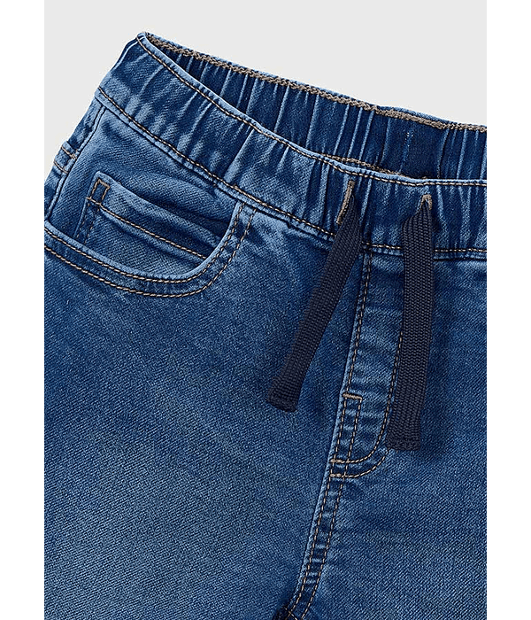 Calça soft denim jogger