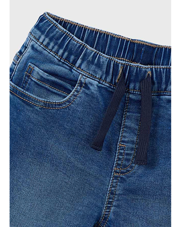 Calça soft denim jogger