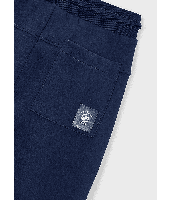 Calças jogger c/ zíper