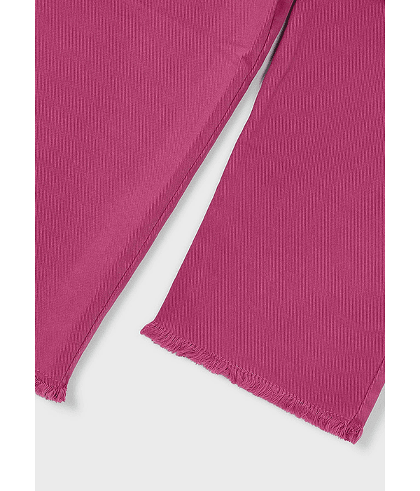 Calça sarja c/ pernas largas