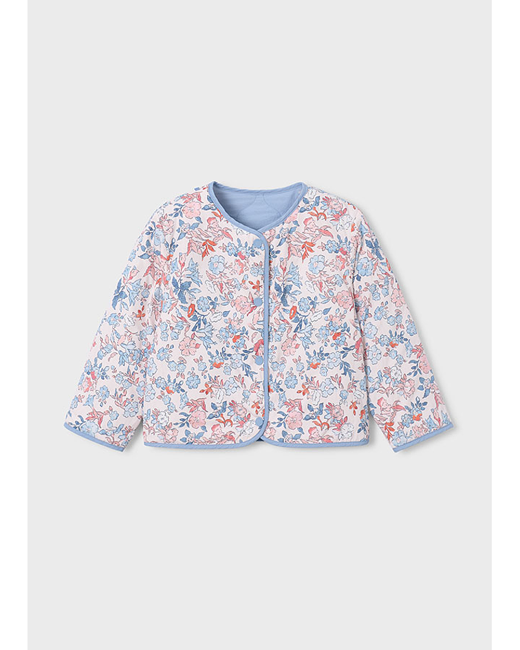 Parka acolchoada reversível