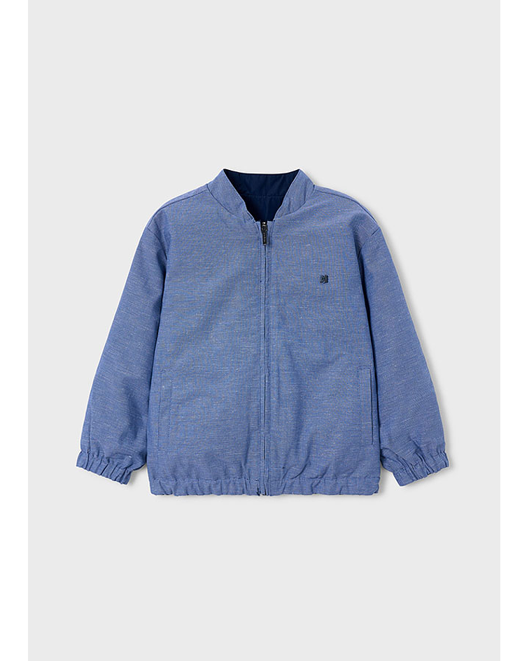 Blusão reversível linho