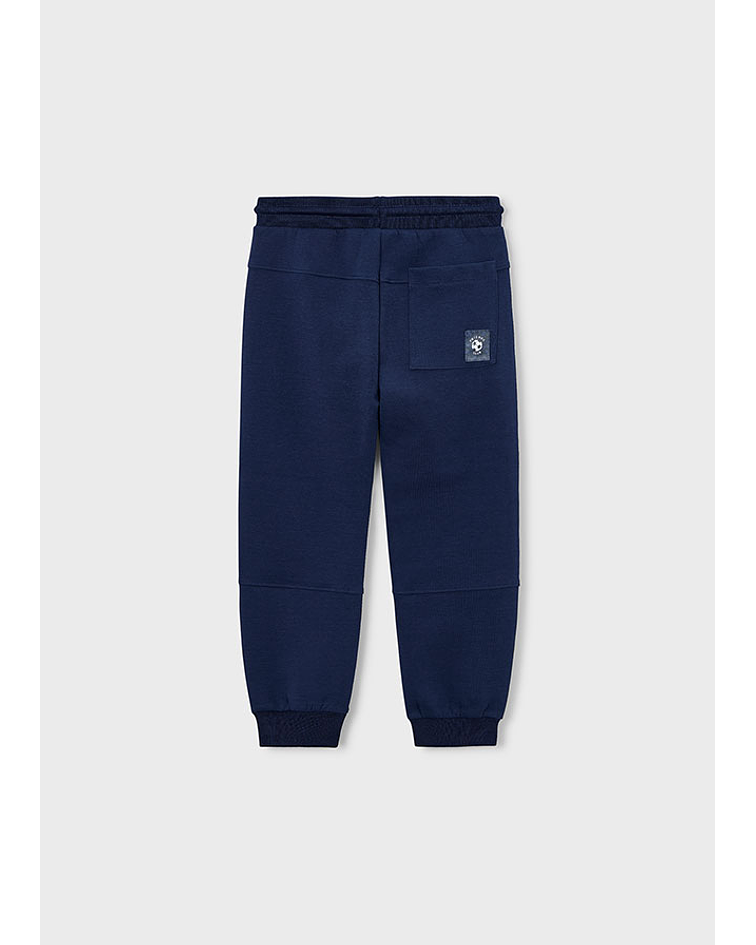 Calças jogger c/ zíper