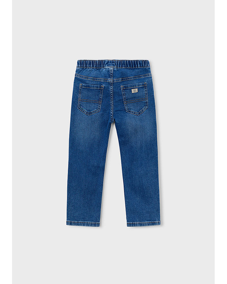 Calça soft denim jogger