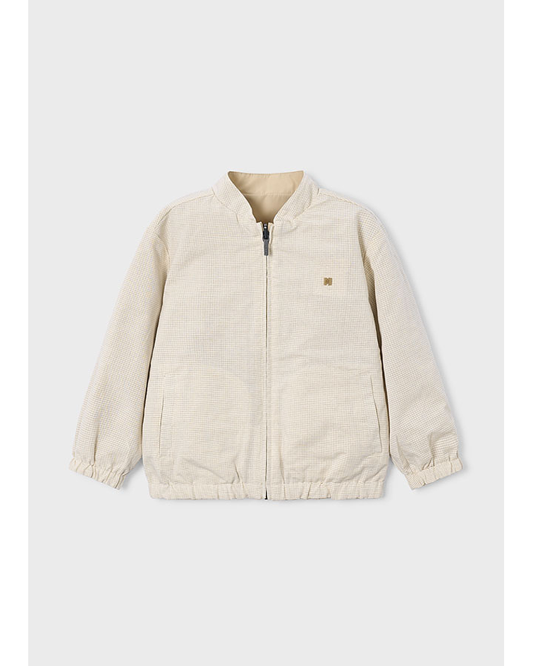 Blusão reversível linho