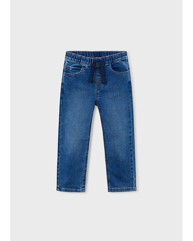 Calça soft denim jogger