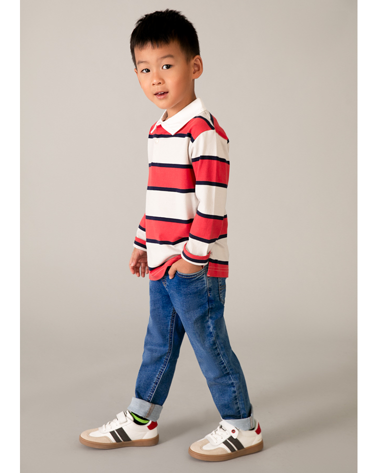 Calça soft denim jogger