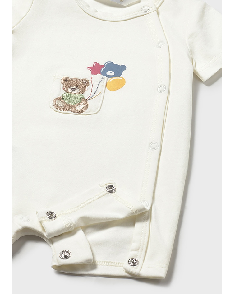 Set 2 babygrow curtos