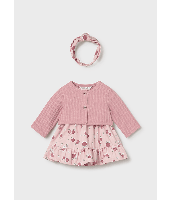 Conj. vestido 3 peças