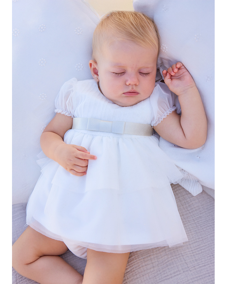 Vestido tule cerimónia