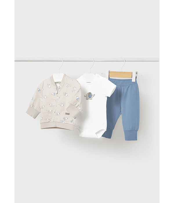 Fato treino 3 peças body