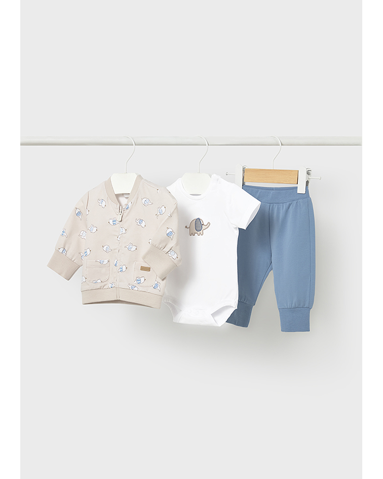 Fato treino 3 peças body