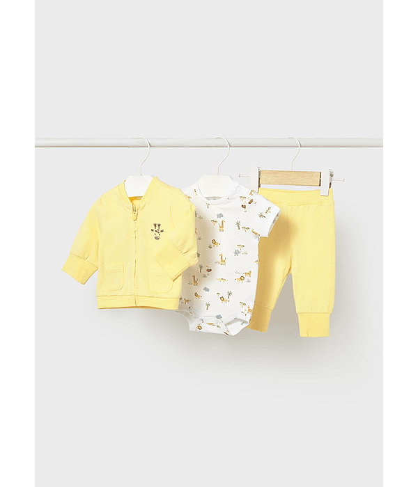 Fato treino 3 peças body