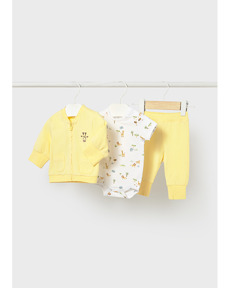 Fato treino 3 peças body