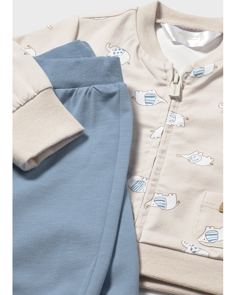 Fato treino 3 peças body