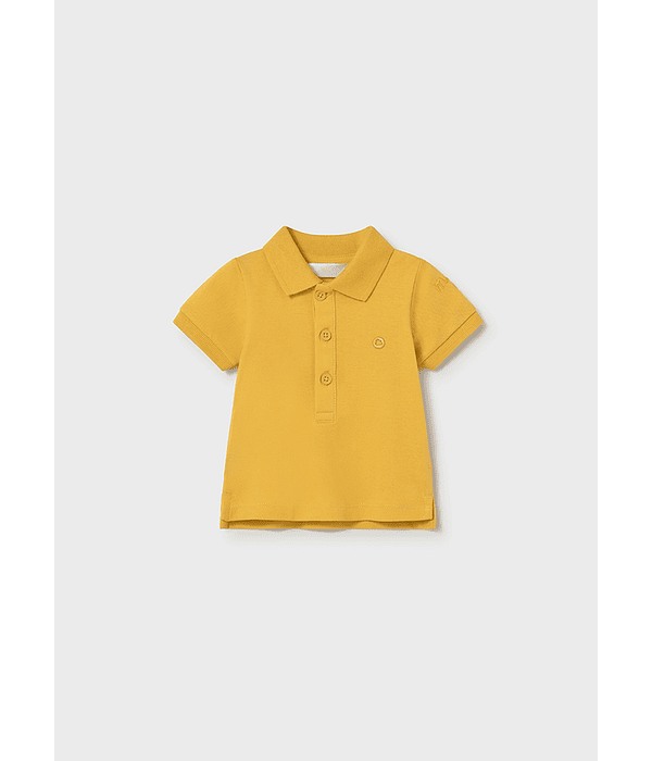 Polo m/curta granito