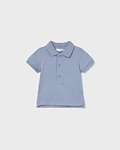Polo m/curta granito